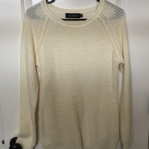 Ivory knit sweater
